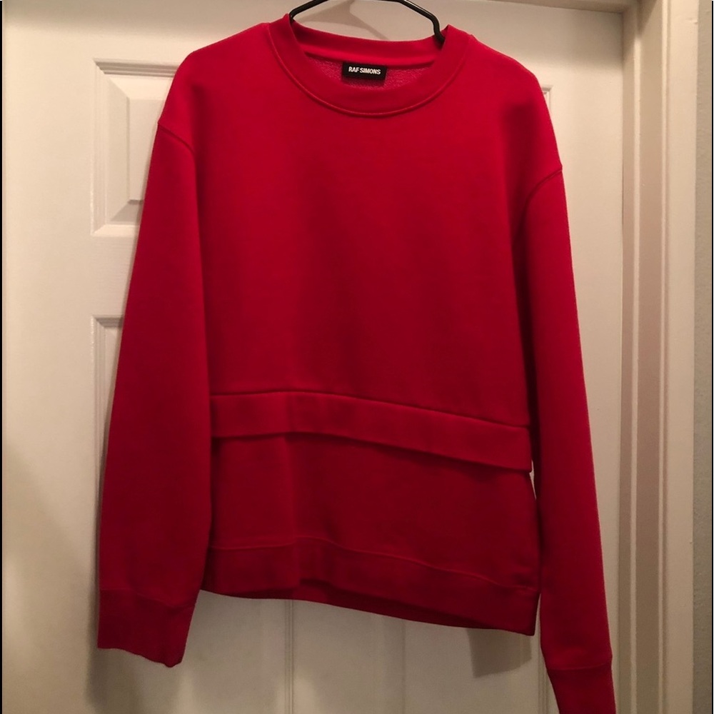 Raf Simons Red Crewneck